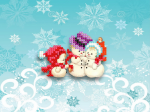 Three little snowmen - M-021