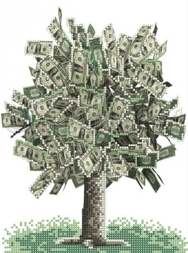 Money tree from dollars - F-011