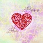 Dragostea și inima roșie - M-029