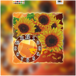 Ceasuri și floare de floarea soarelui - XB CH-008