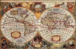 Harta istorică a Pământului - ZF-001