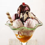 Ice cream in a vase - F-032a