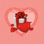 Gift and Hearts - M-038