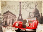 collection car and the sights of Paris - F-293