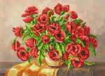 Red poppies on the table - A-137