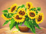 Sunflowers in the pitcher - A-097
