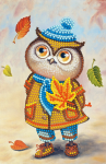 Owl and Autumn - SI-618a