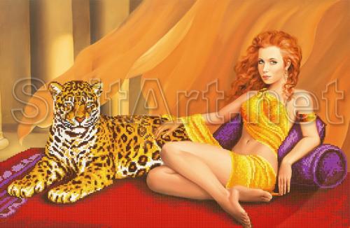 The girl and the leopard - SI-255 