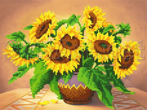Floarea soarelui &#238;ntr-un ulcior - A-097