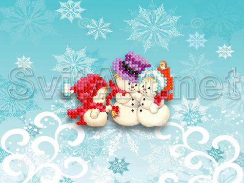 Three little snowmen - M-021
