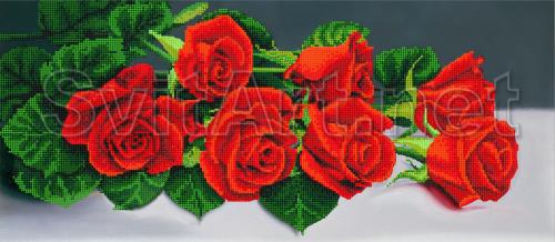 Bouquet of red roses - A-128