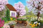 Spring garden - SI-599f