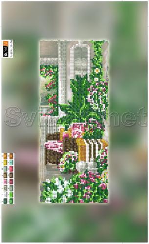 Veranda with sofa and plants - XB A-118c