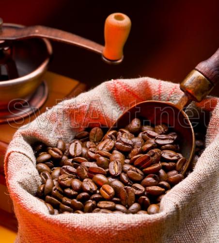 Bag of coffee beans - F-249c