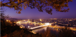 Chain bridge in the distance - F-197