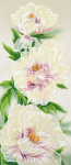 Three beige roses - A-148