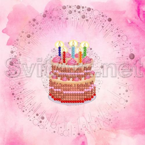 Tort de nunt&#259; cu lumanari - M-016