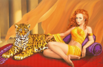 The girl and the leopard - SI-255 