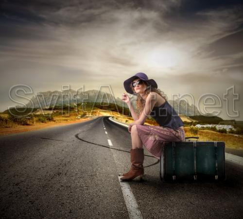 Girl on a way to a dream - F-001