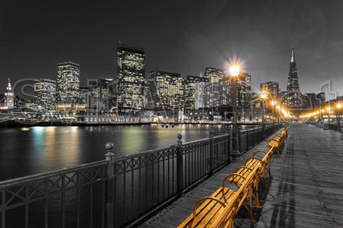 San Francisco in gray tones - F-147