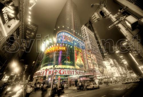 A night city is in lights - F-009