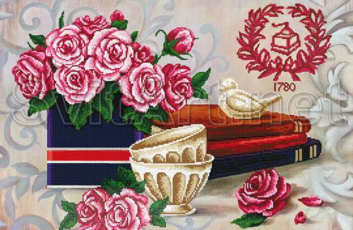 Flowers in a gift box - SI-652