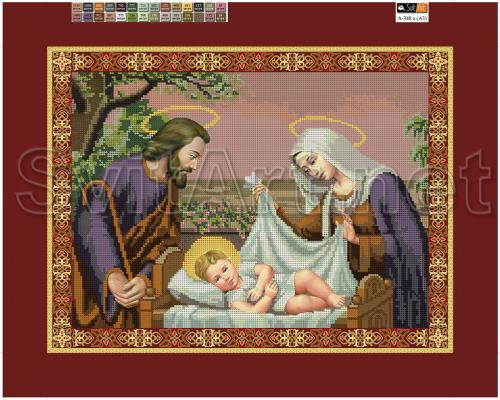 Holy family in the frame - �� A-348a