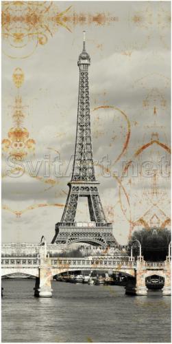 Retro photo of Paris - F-084a