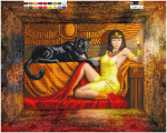 Egyptian and Panther - �� A-084