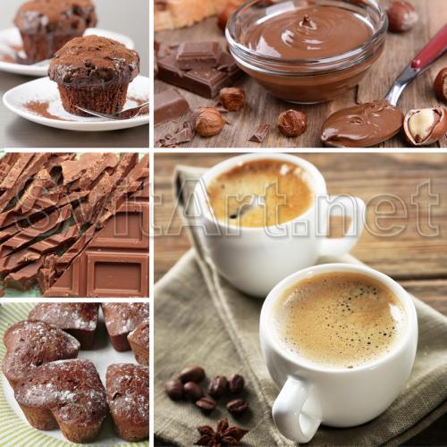 Sweets and coffee composition - F-248
